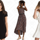 Mesh Sleeve T-Shirt Dress, $25 | Hi-Low Maxi Dress, $25 | Fit & Flare Tassel Dress, $25